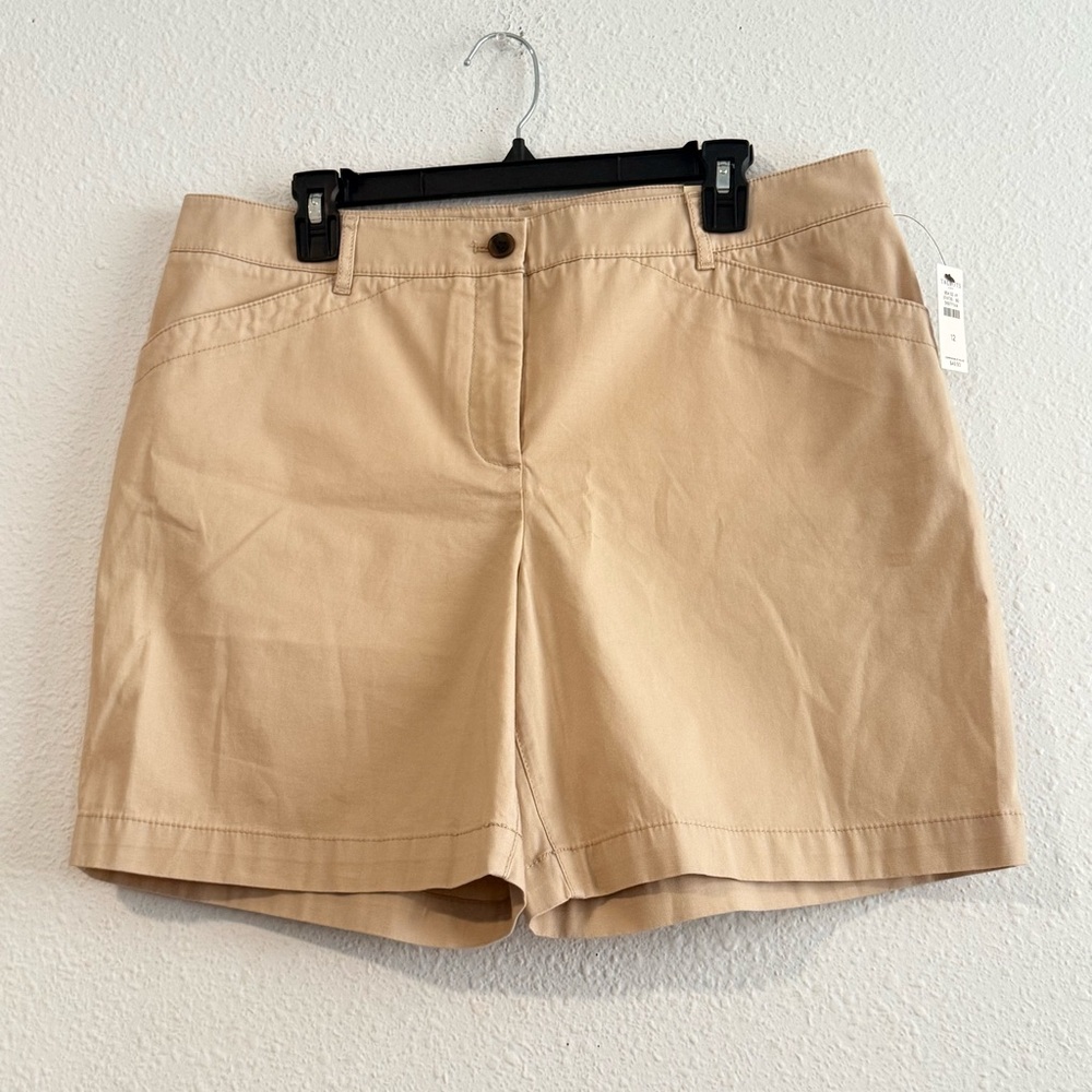 Talbots Weekend Twill 7” Shorts Size 12 Brand New‎
